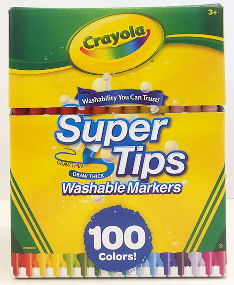 Our Point of View on Crayola Black Washable Markers From  