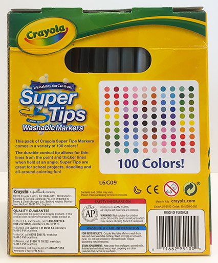 Marker Madness: Crayola Super-Tips