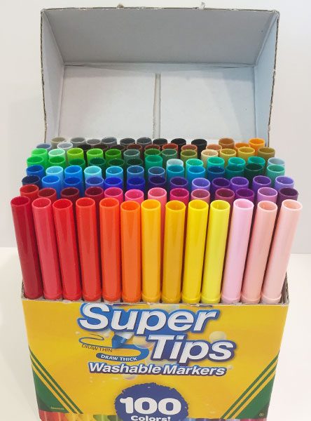 Marker Madness: Crayola Super-Tips