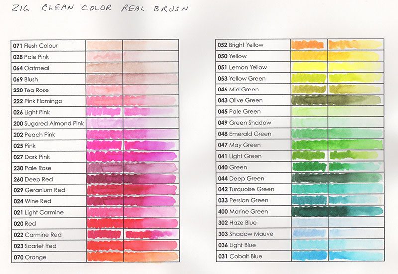 Kuretake Zig Clean Color Real Brush Marker, Flesh Color 