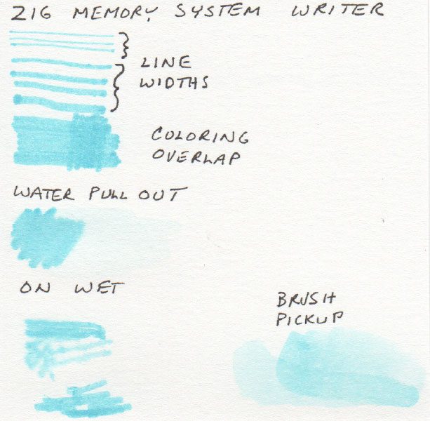 Zig - Memory System Calligraphy Marker - Blue Jay